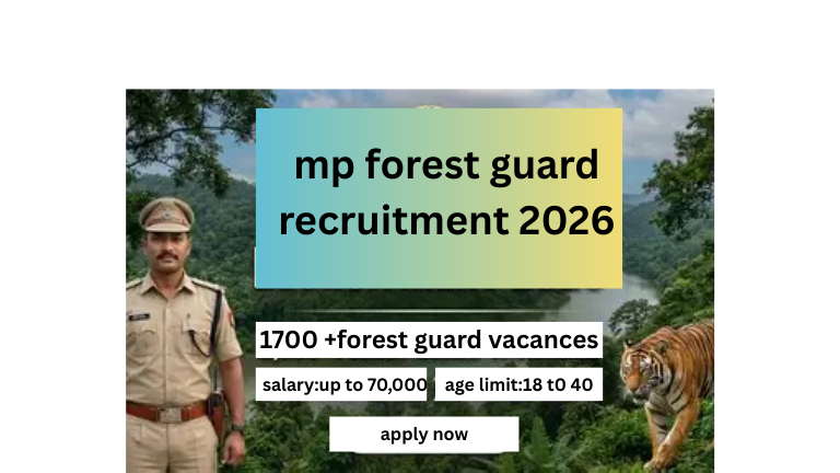 forest guard recruitment-2026